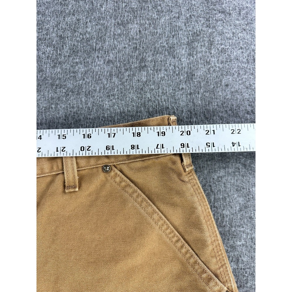 Carhartt Double Knee Cut Off Shorts Mens 40 Canvas Carpenter Workwear Streetwear - Picture 6 of 8